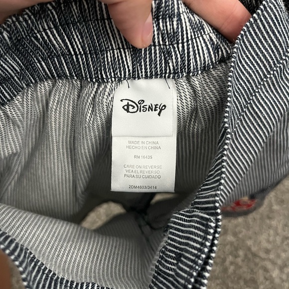 Vintage Authentic Disney Mickey Mouse Pinstripe Shorts - Picture 4 of 5
